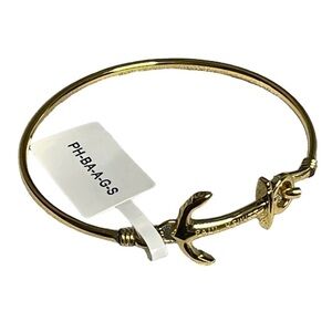 Paul Hewitt gold colored stainless anchor bracelet NWT